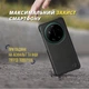 Кожаная накладка Stenk Cover для Xiaomi 17 Ultra Черный (80583) - изображение 5