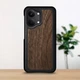 Кожаная накладка Stenk WoodBacker для Xiaomi Poco X8 Pro Max Черный (80614) - изображение 1
