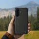 Кожаная накладка Stenk Cover для Samsung Galaxy A57 Черный (80589) - изображение 3