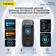 Зарядное устройство Foneng Display HuB 65W GaN мощное универсальное с индикатором заряда портативный адаптер с быстрой зарядкой блок питания USB-A и USB-C энергоэффективный для телефонов планшета айфона и самсунга Apple iPhone Samsung - изображение 5