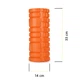 Массажный ролик Cornix EVA 33 x 14 см (валик, роллер) XR-0033 Orange - изображение 8