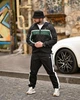 Спортивный костюм мужской RETRO Lacoste черный ВТ4681, плащевка краш XL - изображение 2