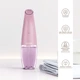 Вакуумний очищувач пор GESKE Aqua-Stream Face Cleanser 8 в 1 апарат для аквапілінгу та зволоження девайс для чистки шкіри проти чорних цяток Рожевий - изображение 3