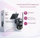 4G камера видеонаблюдения уличная беспроводная V380 Pro YM09-B , аккумулятор 8000 мАч, солнечная панель, 8 МП, поворотная PTZ, SIM-карта, ночное видение, IP65 - изображение 2