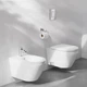 Cмеситель для гигиенического душа GROHE QuickFix Dice на биде однорычажный хром латунь с донным клапаном 1018770000 - изображение 2
