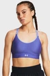 Жіночий фіолетовий топ UA Infinity Mid 2.0 Bra Under Armour L D-DD 1384123-561 - изображение 1