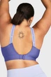 Жіночий фіолетовий топ UA Infinity Mid 2.0 Bra Under Armour L D-DD 1384123-561 - изображение 4