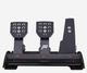 Педали для руля Fanatec ClubSport Pedals V3 / RJ12 / газ тормоз сцепление / PC PS4 PS5 Xbox Series X|S / металл / черные (CSP_V3) - изображение 1