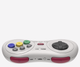 Геймпад 8BitDo M30 Bluetooth Pad White для PC / macOS / Android / Nintendo Switch бездротовий Bluetooth / USB-C Білий (RET00368) - зображення 3