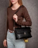Женская кожаная сумка ALEX RAI 11A black - изображение 4