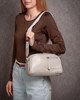Женская кожаная сумка ALEX RAI 3232 beige - изображение 7