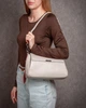 Женская кожаная сумка ALEX RAI 8721-9 grey - изображение 4