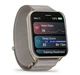 Смарт-часы GARMIN Venu X1 Soft Gold with Titanium Caseback and French Gray Nylon Band (010-02980-08/09) - изображение 3
