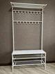 Вешалка для одежды металлическая разборная ELEGANCE 100 см Белый / Аляска - изображение 1
