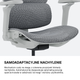 Fotel gamingowy Anda Seat X-Air Pro XL Mesh Ash Gray (AD-WY-01-GGF-G01) - obraz 10