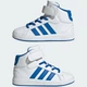 Дитячі Кросівки Grand Court Mid Kids adidas JR0800 31.5 (31.5 EUR) білий (4068801511459) - зображення 8