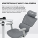Fotel gamingowy Anda Seat X-Air Pro XL Mesh Gray Twilight (AD-WY-01-GGSP-G01) - obraz 14
