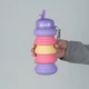 Силіконова пляшка для води Kite 600 мл Фіолетова (K26-1271-3) - зображення 6