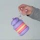 Силіконова пляшка для води Kite 600 мл Фіолетова (K26-1271-3) - зображення 7