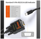 USB-C RS232 адаптер DriverGenius SerialGuardX USB-C to RS232 DB9 Serial Adapter FTDI Chip с FTDI чипом, COM порт, 9 LED - изображение 2