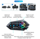 Мото Bluetooth гарнітура Y12 Pro Intercom для шолома, 500 м, IPX6, шумозаглушення, музика, 20 год роботи, 1000 mAh - зображення 3