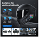 Мото Bluetooth гарнітура Y12 Pro Intercom для шолома, 500 м, IPX6, шумозаглушення, музика, 20 год роботи, 1000 mAh - зображення 4