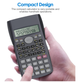 Научный калькулятор Helect 2-Line Engineering Science Calculator | Школьный и офисный калькулятор для математики и инженерии - изображение 4