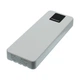 Корпус Multi-powerbank ET8, под элементы 18650 до 8 шт, 22.5W, с фонарем, белый - изображение 2