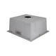 Мийка для кухні інтегрована під стільницю Lidz Handmade H4843 Brushed Steel 3,0/1,0 мм LDH4843BRU49441 - зображення 5