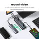 USB-концентратор UGREEN 3.0, высокоскоростная док-станция расширения на 10 портов, разветвитель для ноутбуков и настольных компьютеров, адаптер-конвертер «один к одному» с удлинительным кабелем и блоком питания. - изображение 7