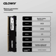 Модуль оперативной памяти Gloway 8 ГБ DDR4 2666 для настольных компьютеров, Hanjiang, V-Bank, CL19, аксессуар для компьютера AI. - изображение 5