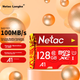 Карта пам'яті Netac Classic microSDXC 128GB Class 10 UHS-I U1 A1 - зображення 2