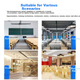 Усилитель WESTDING 180/150 Вт с Bluetooth, потолочный динамик для домашнего кинотеатра, система фоновой музыки для дома, конференц-зала, инженерного оборудования, вещания, звуковая система с фиксированным напряжением. - изображение 3