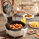 Фритюрница Liven Air Fryer, электрическая фритюрница большой емкости 5 л, духовка-фритюрница, сковорода без масла, устройство для приготовления картофеля фри KZ-J5000A - изображение 3