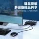 KVM-перемикач UNITEK U-8710ABK 4-портовий VGA 1080p Black - зображення 3