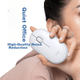 Беспроводная клавиатура и мышь Logitech Fashion Series MK470, ультратонкий, полноразмерный, цвет «Пионовый белый», с беспроводным приемником 2,4 ГГц. - изображение 3