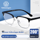 Volkswagen German, Чоловічі окуляри для читання, Бізнес-окуляри високої чіткості з антисинім світлом та пресбіопією, Високоякісний оригінальний продукт W607-20 градусів - изображение 1