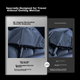 JD Original President Max Black Technology Smart Electric Umbrella, зворотна парасолька, подарунковий набір розкішних бізнес-парасольок, 25 дюймів 115 см - изображение 4