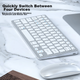 Беспроводная мышь и клавиатура Stiger для компьютеров Apple Mac, беспроводная Bluetooth-клавиатура для офисных ноутбуков, аксессуар для MacBook Pro, аксессуар для iPad. - изображение 5