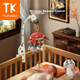 Дитяче ліжечко-мобіль Tumama Kids для дітей 0-1 року, заспокійлива музика, обертовий дзвіночок для узголів'я ліжка, підвісне дитяче ліжечко, подарункова коробка для новонароджених у повний місяць - зображення 5