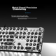Комплект дротовий EWEADN TK100 Punk USB Black/White - зображення 2