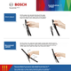 Щетки стеклоочистителя BOSCH Aerotwin, 26/20, для BMW X3/X4/iX - изображение 5
