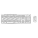 Бездротова клавіатура та миша Logitech MK295, комплект офісної клавіатури та миші, тихий комплект клавіатури та миші, повнорозмірний, з бездротовим приймачем 2.4G, білий - зображення 2
