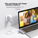 Док-станція UGREEN Type-C Direct Expansion, конвертер USB-C на HDMI, концентратор C-Port, гігабітний Ethernet-адаптер, розгалужувач HUB 3.0, сумісний з ноутбуками Apple та Huawei, iPad - зображення 5