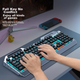 Механическая клавиатура и мышь EWEADN TK900, проводной игровой комплект для настольного компьютера и ноутбука, офисная клавиатура и мышь с внешней многофункциональной ручкой, 104 клавиши, синие переключатели и RGB-подсветка. - изображение 7