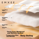 Пеленка-одеяло EMXEE для новорожденных, стеганая, осенне-зимняя, из чистого хлопка класса А, пеленка для младенцев, 90*90 см. - изображение 3