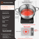Кастрюля ASD Hot Pot FS30H3Q, нержавеющая сталь 304, Инь-Ян, 30 см - изображение 1