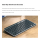 Клавиатура беспроводная Logitech MX Keys Mini Bluetooth/Wireless Graphite - изображение 3