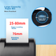 Термопринтер этикеток Gprinter (Gprinter) GP-3120TL, версия для компьютера с USB-подключением, устройство для нанесения самоклеящихся этикеток на одежду, принтер штрихкодов для магазинов чая с шариками - изображение 5