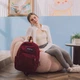 Рюкзак JANSPORT для чоловіків та жінок, шкільна сумка для ноутбука, 47LW04S, темно-фіолетовий винно-червоний - изображение 1